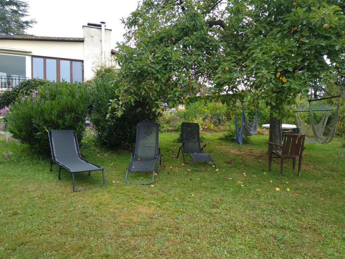 Dinant La Bergeronnette Avec La Chaleur Du Feu De Bois Et Le Jardin Villa Ngoại thất bức ảnh